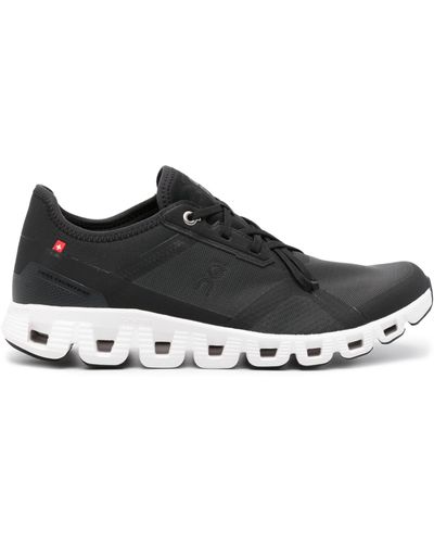 On Running Cloud X 3 Lace-up Trainers - Black