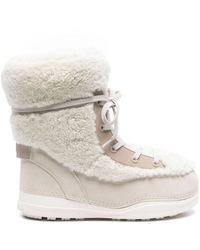Bogner Fire + Ice White La Plagne 10 Snow Boots