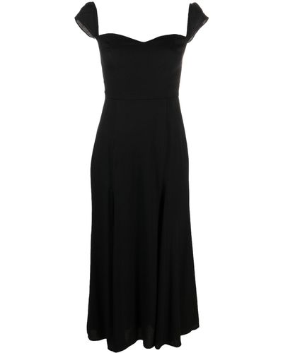 Reformation Bryson Midi Dress - Black