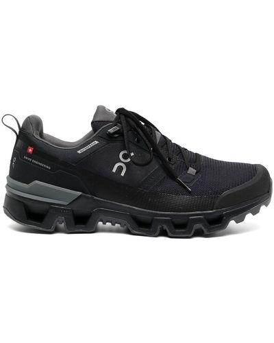 On Shoes Cloudwander Waterproof Trainers - Black