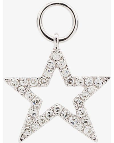 Roxanne First 14k White Gold Diamond Star Charm - Women's - Diamond/14kt White Gold