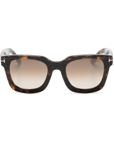 Tom Ford Square-frame Sunglasses - Women's - Acetate - Brown