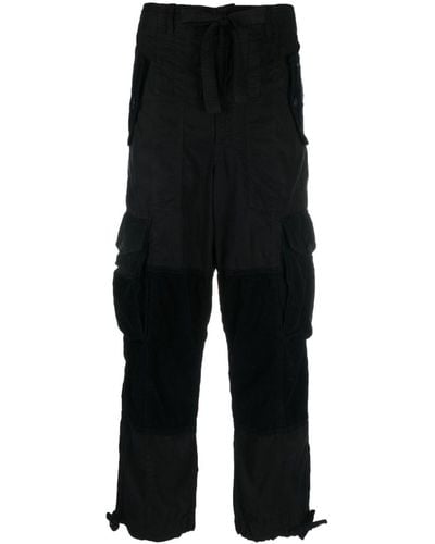 Polo Ralph Lauren Cropped-leg Cargo Trousers - Black
