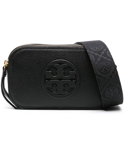 Tory Burch Miller Leather Crossbody Bag - Black