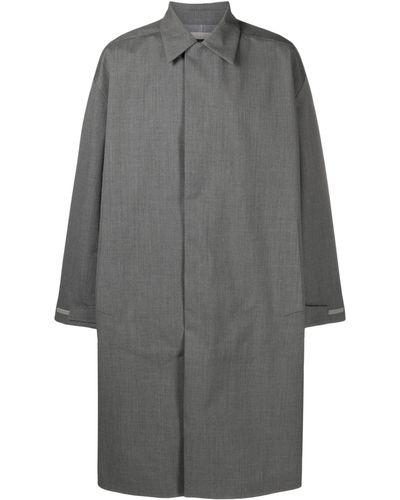 Descente Allterrain Coated Long Coat - Gray