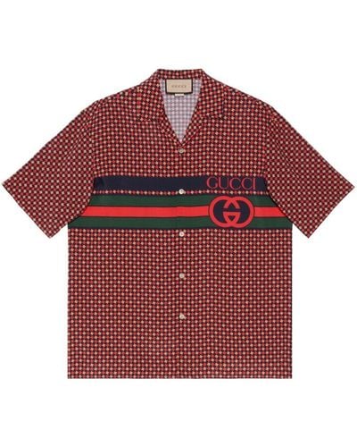 Gucci - Short sleeve shirt for Man - Black - 747087ZANR4-1072