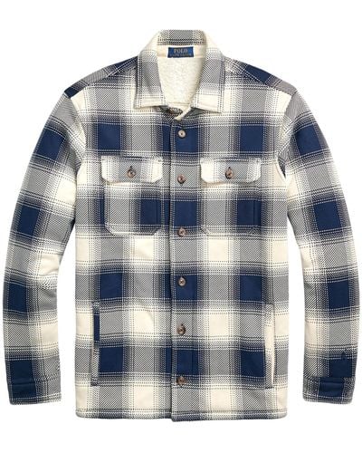 Polo Ralph Lauren Checked Cotton Shirt - Blue