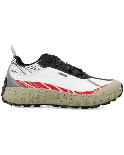 Norda X Ray Zahab White 001 Rz Trail Sneakers - Natural