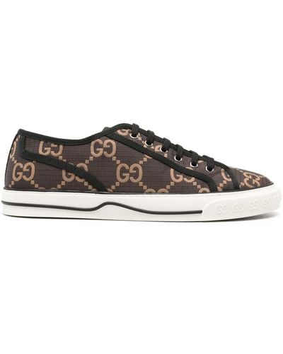 Gucci Tennis 1977 Sneakers - Men's - Recycled Polyester/rubber/fabric - Gray