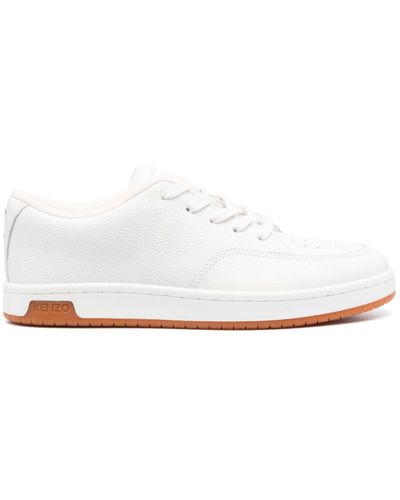 KENZO Skate Leather Trainers - White