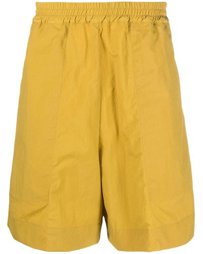 Studio Nicholson Ford Track Shorts - Yellow