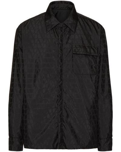 Valentino Garavani Toile Iconographe Reversible Jacket - Men's - Polyester/polyamide - Black