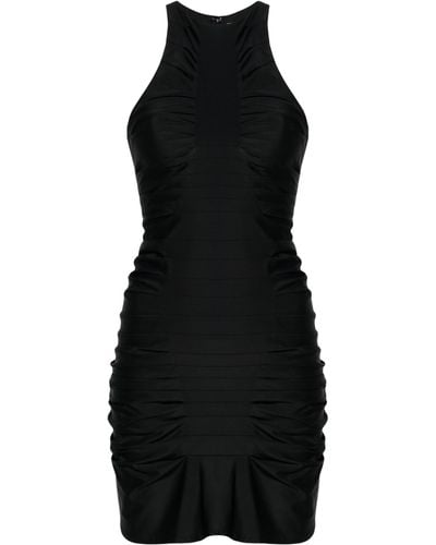 GAUGE81 Deni Draped Mini Dress - Women's - Elastane/polyamide - Black