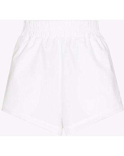 Alix Cotton Shorts - White