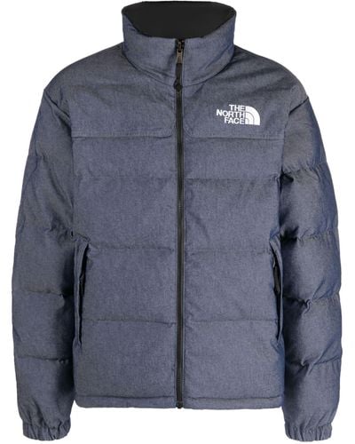 The North Face 1992 Nuptse Reversible Padded Jacket - Blue
