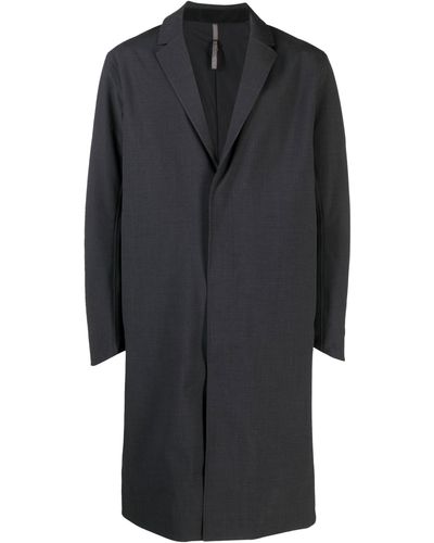 Veilance Lenan Single-breasted Coat - Men's - Fabric - Black