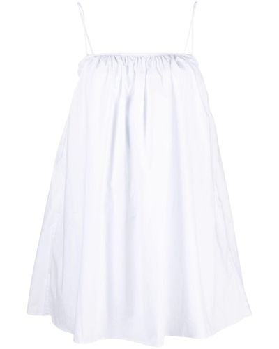 Matteau Flared Shift Dress - White