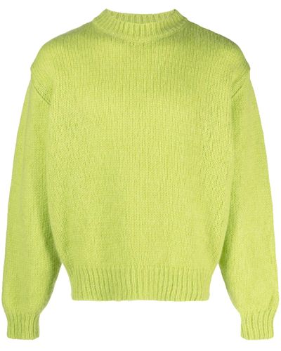 Represent Brushed Sweater - Yellow