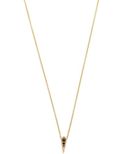 Lizzie Mandler 14k Yellow Kite Diamond Necklace - Metallic