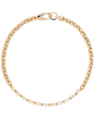 Lizzie Mandler 18k Yellow Diamond Bracelet - Women's - 18kt /diamond - White