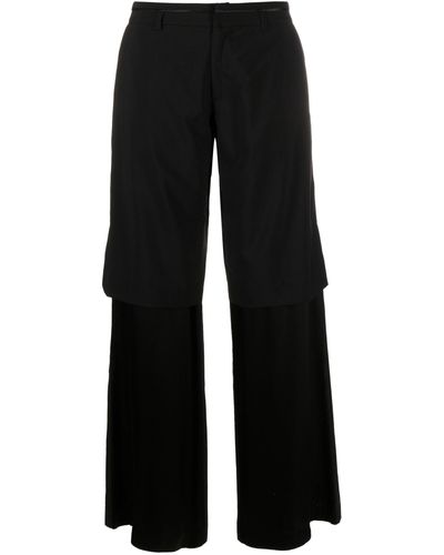 Christopher Esber Low-rise Tailored Pants - Black