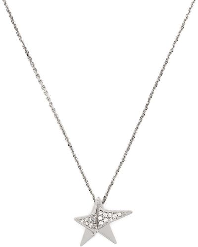 Ferragamo Star-pendant Chain-link Necklace - Metallic