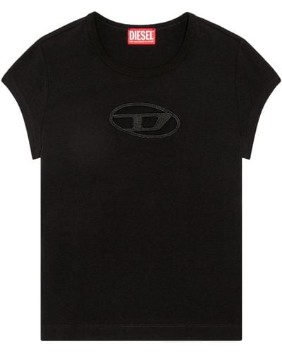 DIESEL 'T-Angie' T-Shirt - Black