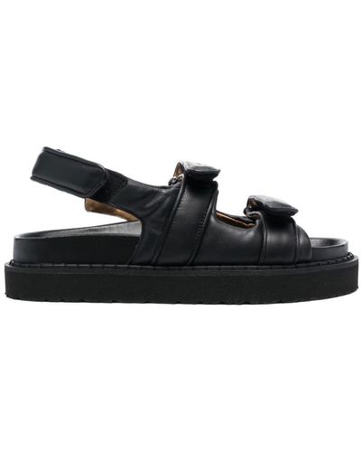 Isabel Marant Madee Leather Sandals - Black