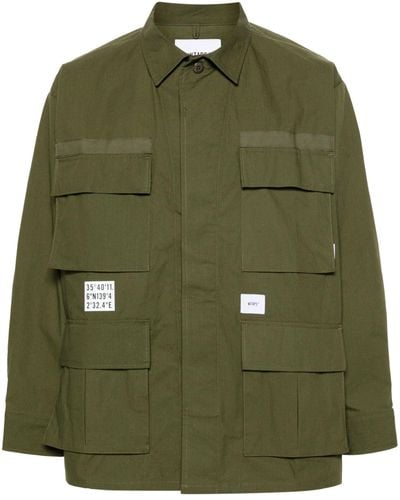 WTAPS Identity Ripstop Shirt Jacket - Green