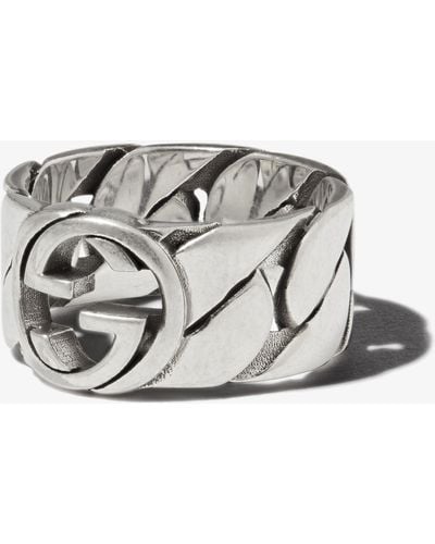 Gucci Sterling Silver Ring - Metallic