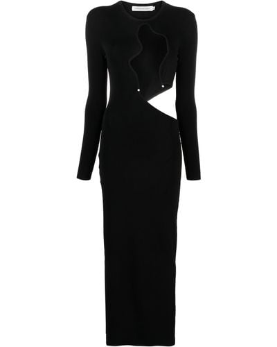 Christopher Esber Salacia Cut-out Midi Dress - Black