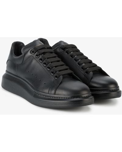 Alexander McQueen Extended Sole Sneakers - Black