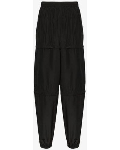 Balenciaga Zip Off Track Trousers - Black