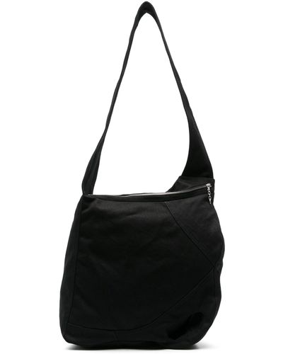 Kiko Kostadinov Deultum Cotton Cross Body Bag - Black