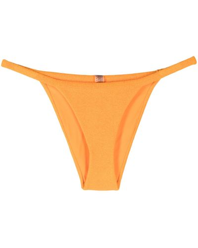 Form and Fold The Bare Bikini Briefs - Women's - Nylon/elastane - Orange
