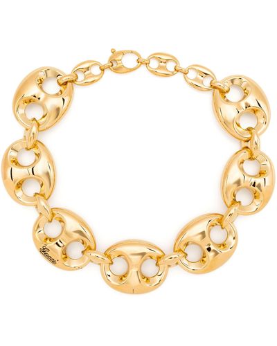 Gucci -tone Marina Chain Necklace - Women's - Plated Brass - Metallic