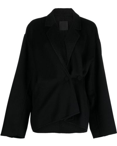 Givenchy Wrap-design Kimono Jacket - Black