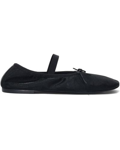 Proenza Schouler Glove Mary Jane Ballet Court Shoes - Black
