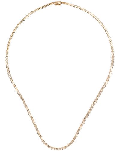 Suzanne Kalan 18k Yellow Diamond Tennis Necklace - Natural