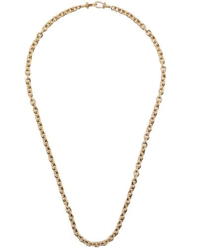 Marie Lichtenberg 18k Yellow Rosa Classic Chain Necklace - Women's - 18kt Yellow - Metallic