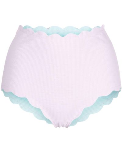 Marysia Swim High-waisted Bikini Bottom - Pink