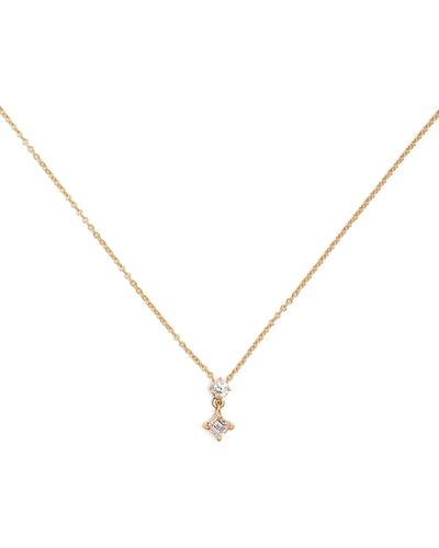 Lizzie Mandler 18k Yellow Diamond Necklace - Natural