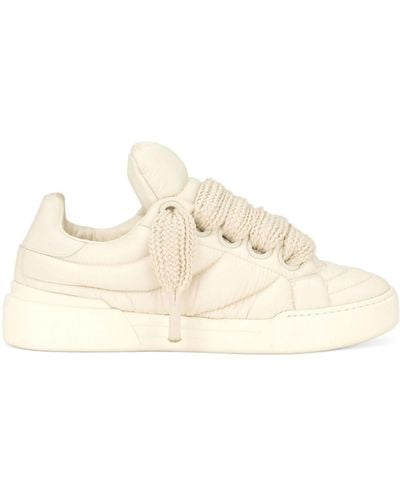 Dolce & Gabbana New Roma Padded Trainers - Natural