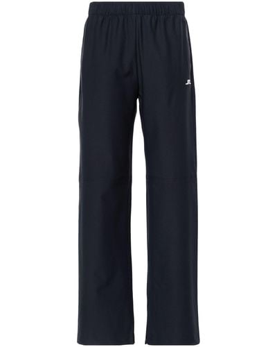 J.Lindeberg Fiona Twill Trousers - Women's - Polyester - Blue