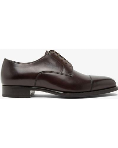 Tom Ford Lace-up Leather Shoes - Brown
