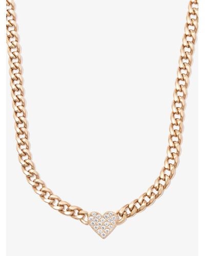 Zoe Chicco 14k Yellow Midi Bitty Diamond Necklace - Metallic