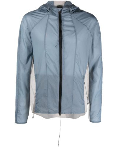 Saul Nash Long Sleeve Hooded Jacket - Blue