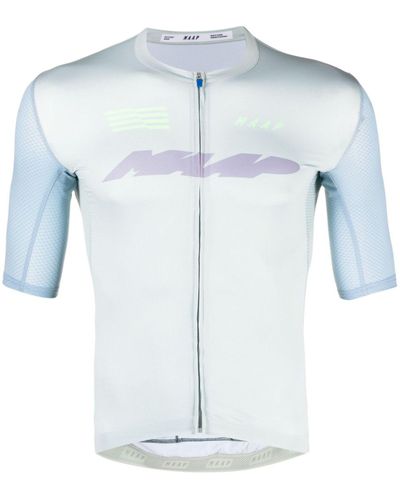 MAAP Blue Eclipse Pro Air Jersey 2.0 Cycling Top - Unisex - Recycled Polyester/polyester/recycled Spandex/carbon Fibre