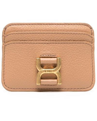See By Chloé Marcie Leather Cardholder - Natural