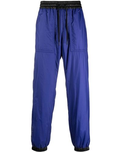 3 MONCLER GRENOBLE Ripstop Track Trousers - Blue